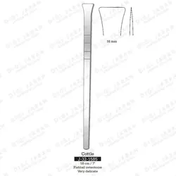 استوتوم ENT تخت J-32-1585-16 surgicon 16mm