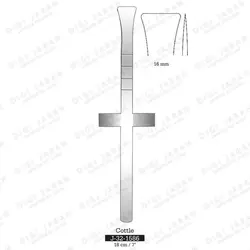 استوتوم ENT صلیبی J-32-1586 surgicon 16mm