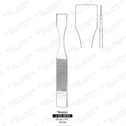 استوتوم تخت J-32-3070 surgicon 16CM 18mm