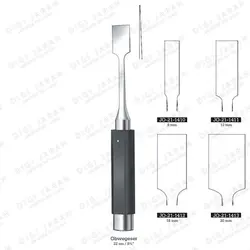 استوتوم دسته چوبی چکش خور JO-21-1413 surgicon 20mm