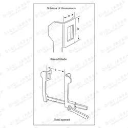 اکارتور توراکس فینوچیتو J-28-170 surgicon75*20*180 mm