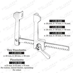 اکارتور توراکس فینوچیتو J-28-655 surgicon25*20*85 mm