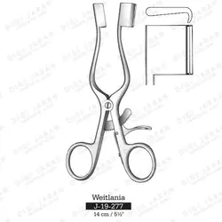 اکارتور چنگکی خودکار دو طرف بلید J-19-277 surgicon