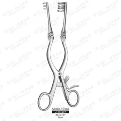 اکارتور چنگکی خودکارکمر شکن J-19-487 surgicon 20cm