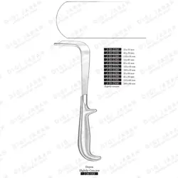 اکارتور دویان واژینال J-20-2300 surgicon 160*60 mm