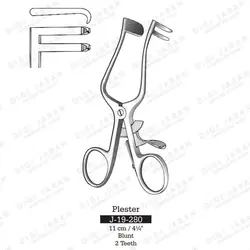 اکارتور فیش چپ/راست J-19-280 surgicon