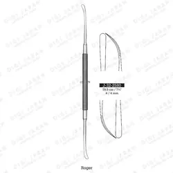 الویتور دو طرفه راجر J-32-2580 surgicon19/5cm