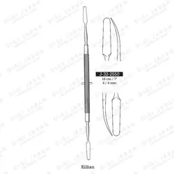 الویتور سپتوم کلیان J-32-2550 surgicon 18cm