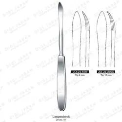 الویتور لانگینبک JO-21-2075 surgicon 10MM