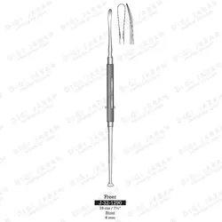 الویتور یکطرفه J-32-1290 surgicon BLUNT