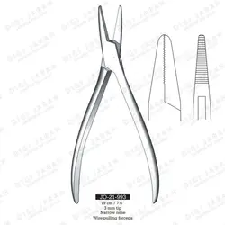 انبردست JO-21-993 surgicon 19cm