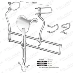 بالفور بزرگسال قفلی J-19-560 surgicon