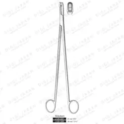 پانچ زنان شوبرت مستقیم J-20-327 surgicon 21CM