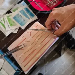 پد سیلیکونی بخیه