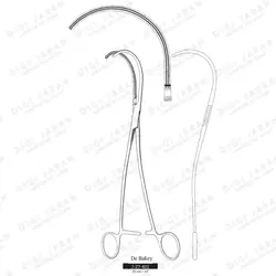 پنس دوبیگی سر کرو J-27-401 surgicon 25cm