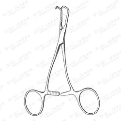 پنس عروقی کاستاندا سر کرو اطفال J-27-438 surgicon 14cm