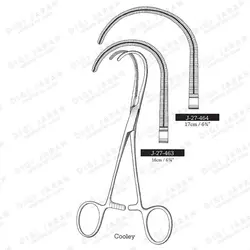 پنس فول کرو کولی J-27-463 surgicon 16cm