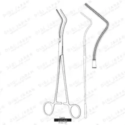 پنس عروقی لیز آتروما J-27-415 surgicon 24cm