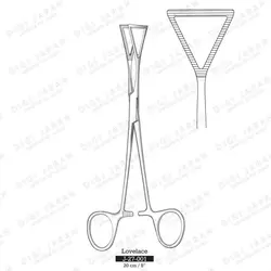 پنس مثلثی گراسپینگ J-27-001 surgicon 20cm
