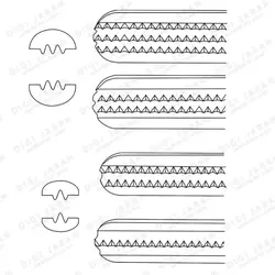 پنست دوبیگی راست J-27-635 surgicon 30cm 2MM