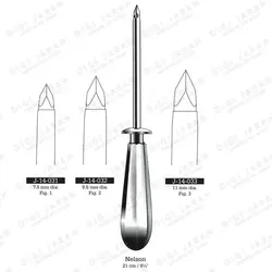 تروکار نلسون J-14-031 surgicon 21cm
