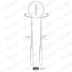 دشامپ راست J-24-1032 surgicon 28cm