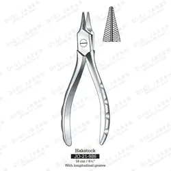 دم باریک با شیار سیم JO-21-986 surgicon 16cm