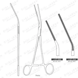 دوبیگی خمیده پاتس J-27-359 surgicon 22cm