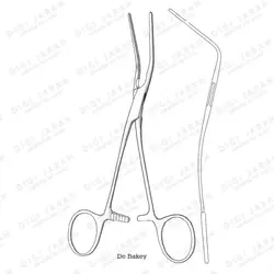 دوبیگی سرکج 45درجه J-27-384 surgicon 25cm