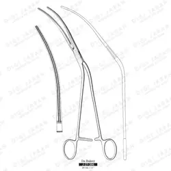 دوبیگی سرخم کمر خم J-27-386 surgicon 28cm