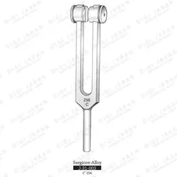 دیاپازون آلومینیوم J-31-003 Surgicon 256