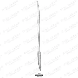 رسپ دو طرفه گرد ارتوپدی JO-21-180 surgicon 30cm