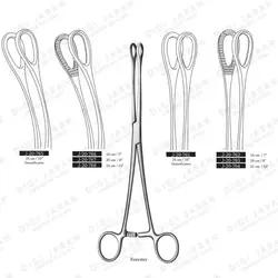 رینگ فورسپس کرو J-20-765 surgicon 25cm