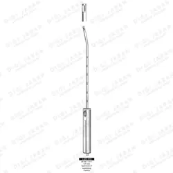 سر ساکشن کورتاژ J-20-372 surgicon 3/4MM