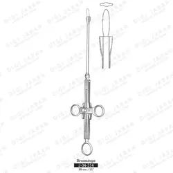 سرنو لوزه قفل دار دو طرفه J-34-314 surgicon