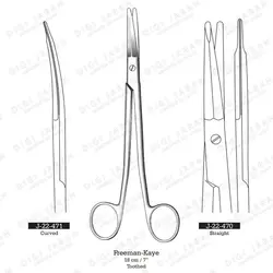 قیچی پوستی کرو J-22-471 surgicon 18cm