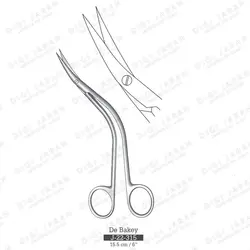 قیچی دوبیگی J-22-315 surgicon 15.5cm