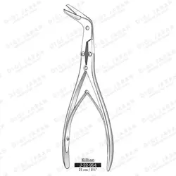 قیچی سپتوم دبل اکشن سرکج (کاپلان) 45درجه J-32-954 surgicon