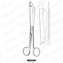 قیچی کالبد شکافی J-22-241 surgicon