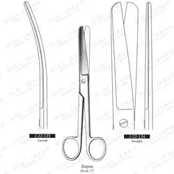 قیچی کرو J-22-135 18cm surgicon DOYEN