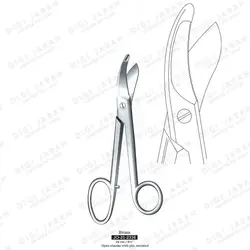 قیچی گچ بری مزرس JO-21-2334 surgicon 23cm