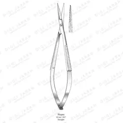 قیچی وسکات چشمی راست نوک تیز J-50-2860 surgicon 12.5