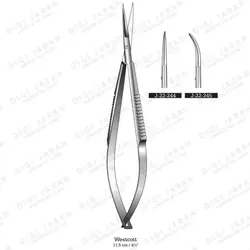 قیچی وسکات چشمی کرو وسکات J-22-245 surgicon 11.5