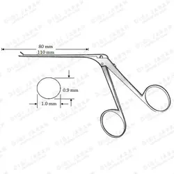 کاپ گوش سر بالا J-31-3210 surgicon 2mm