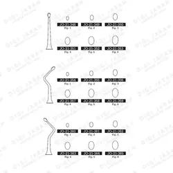 کورت استخوان کرو چپ JO-21-363 surgicon 17cm FIG:4