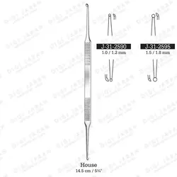 کورت گوش هاوس دوسر 30 درجه میکرو J-31-2590 surgicon 1MM/1.2MM