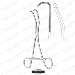 کولی کلمپ J-27-473 surgicon 17cm