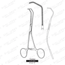 کولی کلمپ دوخم J-27-472 surgicon 15cm