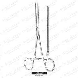 کولی کلمپ راست J-27-449 surgicon 16.5
