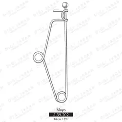 گیره ست J-39-202 surgicon 14cm